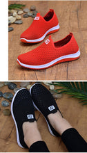 Load image into Gallery viewer, Women's Sneakers Espadrrilles Breathable Mesh Summer Shoes For Women Walking Solid Non Slip Casual Shoes Girls Tennis Slip On Sneakers Lightweight Comfortable Mesh Casual Sneakers
