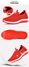 Load image into Gallery viewer, Women's Sneakers Espadrrilles Breathable Mesh Summer Shoes For Women Walking Solid Non Slip Casual Shoes Girls Tennis Slip On Sneakers Lightweight Comfortable Mesh Casual Sneakers