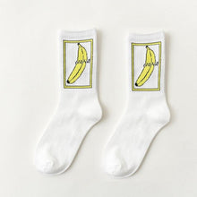 Load image into Gallery viewer, Women's Socks Combed Out Of Pure Cotton Colorful Cartoon Cute Funny Happy Kawaii Moon Strawberry Cactus Ankle Socks For Men And Women