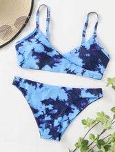 将图片加载到图库查看器,Women's Swimsuit Bikini Swimwear Floral Random Print Bikini Set Push-Up Bikinis Swim Suit Female Beachwear Swim Women Swimsuits Halter Push Up Bikini Two Piece Bathing Suits For Women