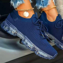 Load image into Gallery viewer, Women's Vulcanize Stylish Sneakers Fashionable Luxury Summer Air Cushion Sole Running Lightweight Mesh Tennis Sneaker Fashion Athletic Walking Shoes Elegant Design