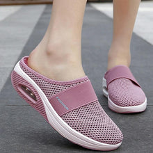 Load image into Gallery viewer, Women Sandals Fashion Platform Shoes Comfy Clogs Breathable Slippers Mesh Lightweight Footwear Air Cushion Platform Mesh Sneaker Sandals For Female Lightweight Beach Shoes