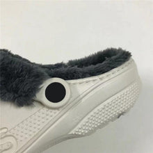Load image into Gallery viewer, Women Sandals Winter Hole Slippers Outside Shoes For Women Slippers For Home Men's and Women's Classic Lined Clog Warm And Fuzzy Slippers Fur Lined Clogs Winter Garden Shoes Warm House Slippers