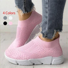 将图片加载到图库查看器,Women Slip On White Sneakers Vulcanize Shoes Super Light Women Casual Breathable Walking Shoes Lightweight Running Shoes Mesh Workout Casual Espadrilles Sports Sneakers