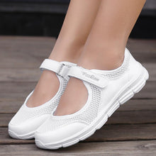 Load image into Gallery viewer, Women Sneakers Espadrille Fashion Breathable Mesh Casual Shoes Flat Shoes Women Work Shoes Breathable Mesh Slip-On Shoes Women Mesh Running Casual Sport Design