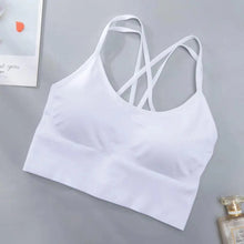 Load image into Gallery viewer, Women Sports Bra Sexy Brathable Sports Top Yoga Bra Push Up Top Female Gym Fitness Sports Underwear Female Seamless bra