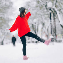 Load image into Gallery viewer, Women Suede Mid-Calf Snow Boot with Anti-slip Rubber Base
