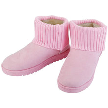 Load image into Gallery viewer, Women Suede Mid-Calf Snow Boot with Anti-slip Rubber Base