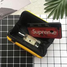 Load image into Gallery viewer, Women Suitcase Box Shape Crossbody Shoulder Bag Letter Band Travel Carrying