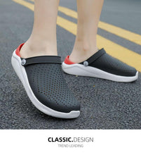 将图片加载到图库查看器,Women Summer Flip Flops Sandals Beach Shoes Womens Casual Garden Clogs Shoes Comfortable Water Shoes Sandals Slippers For Work Gym Beach
