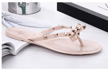 将图片加载到图库查看器,Women Summer Flip Flops Slippers Slide Sandals Beach Slides Soft Sole Sandals Women Flat Thong Strap Modern Flip Flops Slip On Cute Beach Casual Cute Summer Sandals
