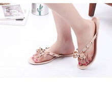 将图片加载到图库查看器,Women Summer Flip Flops Slippers Slide Sandals Beach Slides Soft Sole Sandals Women Flat Thong Strap Modern Flip Flops Slip On Cute Beach Casual Cute Summer Sandals