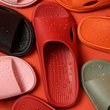 Load image into Gallery viewer, Women Summer Slippers Beach Slide Sandals Flip Flops Non-slip Soft Sole Men Couple Casual Shoes Non-Slip Quick Drying Slipper For Women Men Thick Sole Indoor Home Spa Open Toe Sandals