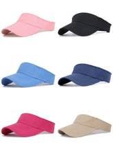 Load image into Gallery viewer, Women Sun Visor Summer Hat Women Anti-ultraviolet Hat Women's Elegant Simple Hat Classic Women's Hat Hollow Top Hat Elastic Hollow Top Hat Outdoor Quick-drying Sun Hat Summer Beach Hat