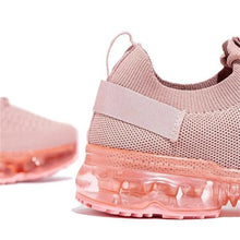 将图片加载到图库查看器,Women Trendy Sneakers Fashion Cushion Lace Up Running Sport Sneakers Outdoor Sport Shoes Spring Summer Couple Cushion Flats Training Running Breathable Sneakers