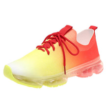 将图片加载到图库查看器,Women Trendy Sneakers Fashion Cushion Lace Up Running Sport Sneakers Outdoor Sport Shoes Spring Summer Couple Cushion Flats Training Running Breathable Sneakers