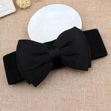 将图片加载到图库查看器,Women Vintage Stretch Belt Unique Black Elastic Design Stretchy Luxury Waistband Stylish Women Waist Belts
