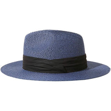 Load image into Gallery viewer, Women Wide Brim Straw Panama Roll up Hat