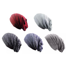 Load image into Gallery viewer, Women Winter Baggy Beanie Oversized Knitted Crochet Ski Hat Slouch Cap