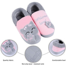 将图片加载到图库查看器,Women Winter Home Slippers Cat Shoes Non-Slip Soft Winter Warm House Slippers Indoor Bedroom Couples Shoes Womens Slippers Slip On Memory Foam House Outdoor Indoor Warm Fuzzy Plush Slippers