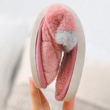 Load image into Gallery viewer, Women Winter Warm Fur Slippers Mens House Shoes Comfort Flat Heel Home Indoor Bedroom Warm Soft Cozy Fleece Lining House Slippers Memory Foam Slippers Winter Bedroom Shoes