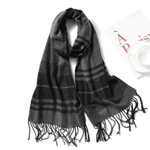 Load image into Gallery viewer, Women Winter Warm Scarf Shawl Fashion Plain Soft Long Scarves For Women Casual Wear Travel Friendly Scarfs Warm Winter Scarf Double Sided Thick Shawl Women Students Scarf