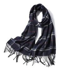 Load image into Gallery viewer, Women Winter Warm Scarf Shawl Fashion Plain Soft Long Scarves For Women Casual Wear Travel Friendly Scarfs Warm Winter Scarf Double Sided Thick Shawl Women Students Scarf