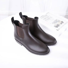 Load image into Gallery viewer, Women's Ankle Rain Boots Waterproof Chelsea Boots