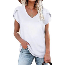 Load image into Gallery viewer, Women's Athleisure T-Shirt V-Neck Top