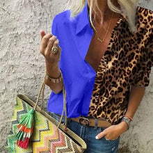 Load image into Gallery viewer, Women's Autumn Casual Deep V Neck Top