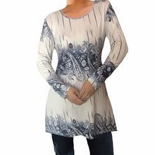 将图片加载到图库查看器,Womens Autumn Round Neck Long Sleeves
