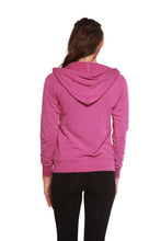 Load image into Gallery viewer, Women's Bamboo French Terry Zip Hooded Sweatshirt