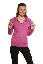 Load image into Gallery viewer, Women's Bamboo French Terry Zip Hooded Sweatshirt