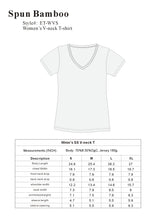 Load image into Gallery viewer, Women's Bamboo Viscose/Cotton V-Neck Cap Sleeve T-Shirt