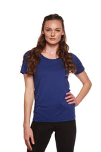 Load image into Gallery viewer, Women's Bamboo/Cotton Short Sleeve Scoop Neck T-Shirt