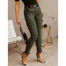 Load image into Gallery viewer, Women's Basic Essential Casual Sporty Tactical Cargo Trousers