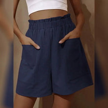 将图片加载到图库查看器,Women's Basic Essential Casual/Sporty Wide Leg Bermuda Shorts