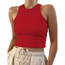 将图片加载到图库查看器,Womens Basic Sleeveless Tank Top