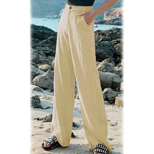 Load image into Gallery viewer, Women's Basic Soft Straight Twill Pants