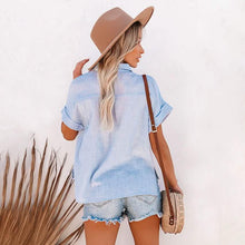 Load image into Gallery viewer, Women's Basic Solid Color Top Shirt