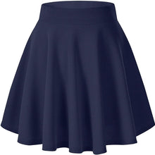 Load image into Gallery viewer, Women's Basic Versatile Flared Mini Skater Skirt