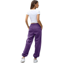 Load image into Gallery viewer, Womens Belted Sweatpants with Pockets