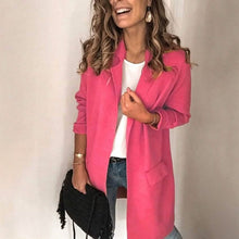 Load image into Gallery viewer, Women's Blazer Outdoor Coat