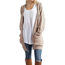 Load image into Gallery viewer, Women's Boho Long Sleeve Cardigan
