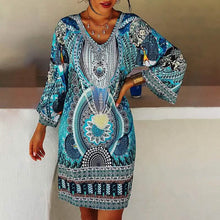 Load image into Gallery viewer, Women's Boho Mini Dress