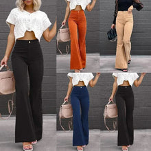 Load image into Gallery viewer, Women's Bootcut Pants Trousers Jeans Corduroy