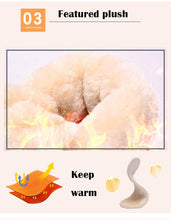 Load image into Gallery viewer, Womens Boots Waterproof Winter Shoes Snow Boots Keep Warm Ankle Winter Boots With Thick Fur Heels Women Ankle Hiking Shoes Waterproof Non Slip Warm Fur Outdoor Boots