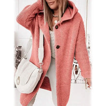 Load image into Gallery viewer, Women's Button Knitted Cardigan Sweater