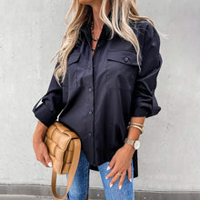 Load image into Gallery viewer, Women's Casual Collar Tunic Shirt