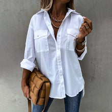 Load image into Gallery viewer, Women's Casual Collar Tunic Shirt